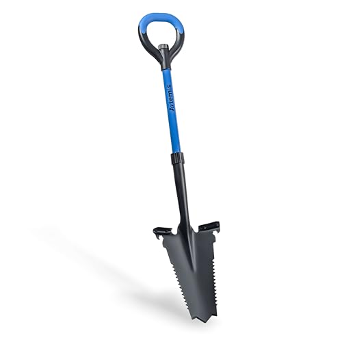 Artemis Root Master Bêche et pelle * Outil électrique tout-en-un pour couper, hacher, scier et creuser