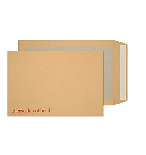 AINN - Sobres de manilla dura de 324 mm x 229 mm A4 C4 con respaldo de tablero no se doblan (10 unidades) Cover
