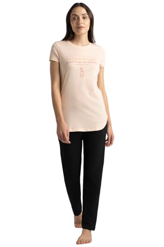 Image of Van Heusen Women's Cotton Regular Fit T-Shirt