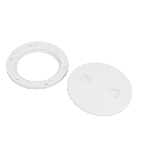 Round Access Hatch Cover Marine Out Deck Lid Plate Tightly Sealed for Marine Yacht Ship (6inch)