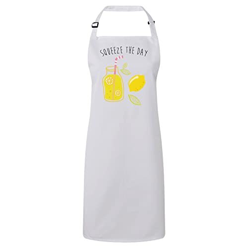 Tablier cuisine blanc Fabulous évite les taches pendant vos vacances