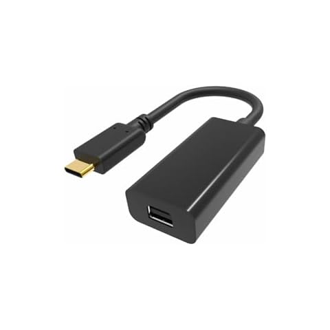 TECHTOBOX USB C to Mini DisplayPort Adapter |4K@60Hz High-Speed USB Type C to DP 4K Converter [Thunderbolt 3/4 Compatible] for MacBook Pro/Air,iPad,Galaxy S23 and Other USBC Laptops Cover