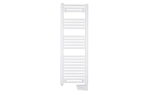 Atlantic, Radiateur sèche-serviettes électrique 2012 digital étroit 0500W blanc, équipé d'un boîtier de commande digital et d'une barre de portage...