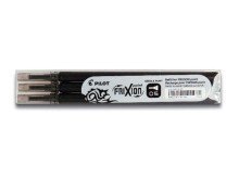 Pilot Rollerball Refill Frixion 2264 BLS-FRP5-S3, 0.3 mm, Black, Pack of 3 in Case