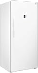 Congélateur vertical Kenmore de 14,0 pi³ - réfrigérateur/congélateur convertible, 4 étagères, prêt pour le garage, stockage de viande, dégivrage automatique pour maison, appartement, sous-sol, dortoir, blanc
