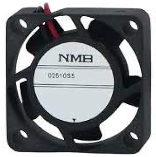 NMB TECHNOLOGIES 02510SS-05P-AT-00 DC Fans DC Axial Fan, 25x10mm, 5VDC, 2.5CFM, Rib, Sleeve Bearing, Tachometer, 3-Wire
