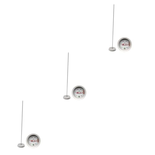 PHENOFICE 3piezas De Inoxidable Cocina Medidor De Para Jams y Probe Clip Multi- Herramienta De Detección De De y Jarabes