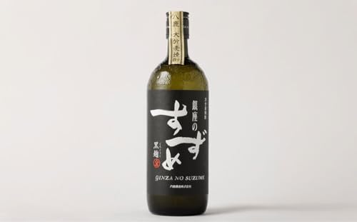 25度 銀座のすずめ ( 黒麹 ) 720ml×2本セット 麦 焼酎 お酒 アルコール