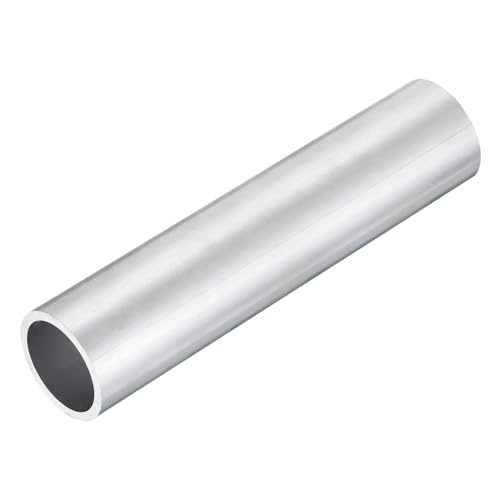 DMiotech (35mm OD X 32mm ID) Tubo Redondo de Aluminio 6063 de 150mm de Longitud para Construcción de Estructuras Metálicas En Proyectos de DIY