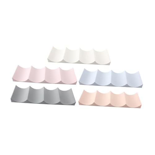Soporte apilable de plástico para botellas de vino miniatura 1