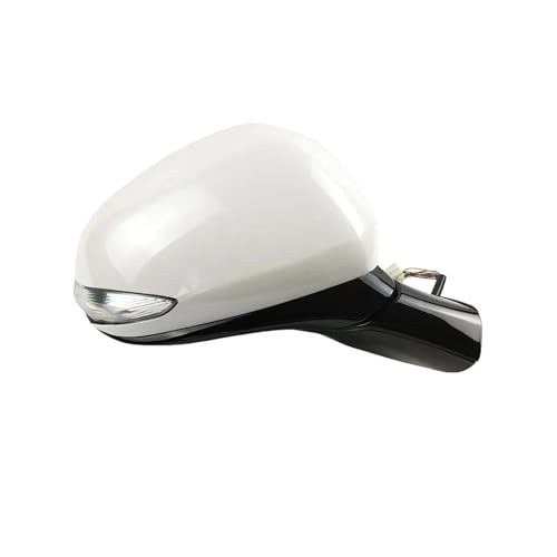 Rétroviseurs latéraux de rechange pour Hyundai Santa Fe IX45 finition blanche 10pin