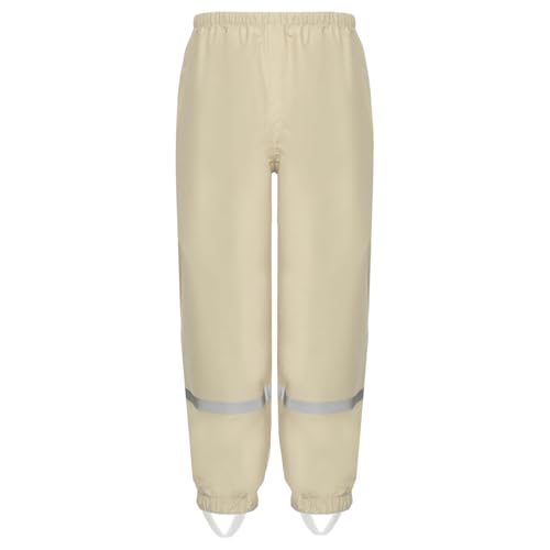 YiZYiF Unisex Girls Boys Water Resistant Rain Pants Waterproof and Windproof Outdoor Rain Trousers 2-12 Years2