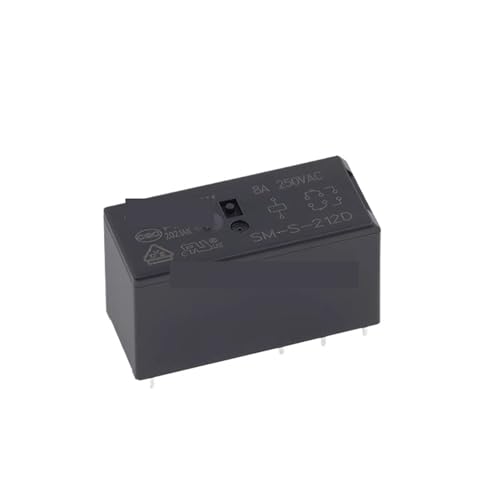 Relais electromecanique Relay SM-S-212D 12VDC 8A miniature - 3