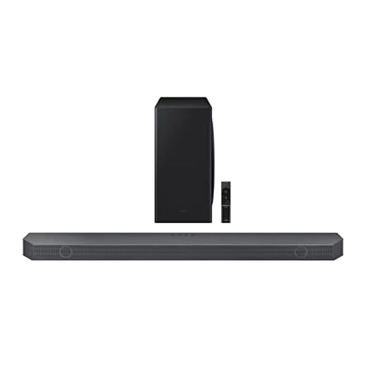 SAMSUNG HW-Q800B/ZA 5.1.2ch Soundbar w/ Wireless Dolby Atmos, DTS:X, Q Symphony, SpaceFit Sound, Built In Voice Assistant, AirPlay 2, Game Pro Mode, Tap Sound, 2022
