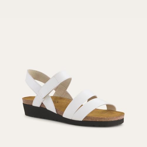 Image of NAOT Kayla Women's Sandals - Supportive 3-Strap Design with Backstrap, Cork & Latex Footbed - Arch Support - Travel-Friendly Comfortable Walking Sandals for All-Day Wear