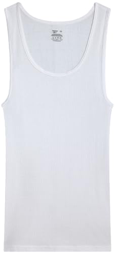 Reebok Mens Tank Top Undershirt - 3 Pack/5 Pack Breathable Cotton Mens Undershirts - Tagless Sleeveless Shirts for Men (S-XL)4