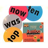 Words Flash Cards for Preschool, Kindergarten, 1st, 2nd & 3rd Grade Phonics, Beginning Reading Primer All 3 Letter CVC Sight Words. Extra Large Font.