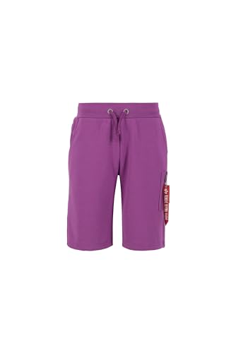 Alpha Industries Men's X-Fit Cargo Shorts, Dark Magenta, L