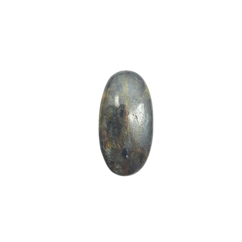 Kyanite de mousse naturelle ovale 39 carats pour la création de bijoux artisanaux unique