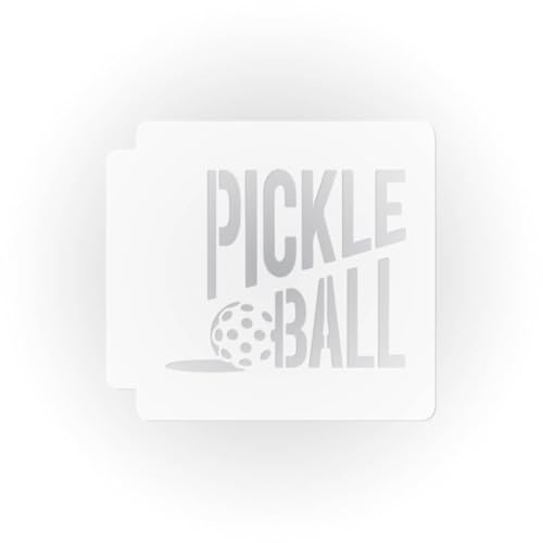 Stencil Pickleball 783-I424 Stencil (4 inch)