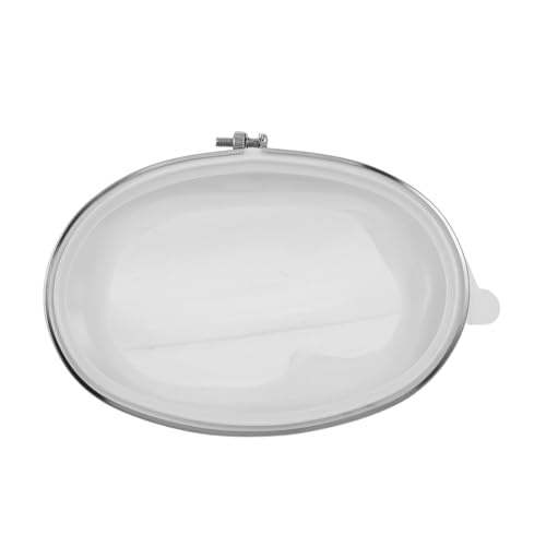 Mikinona Maschera da Snorkeling Integrale Ovale per Adulti in Vetro Temperato Antiappannamento Fascia Regolabile Tenuta Stagna e Ampia Visuale Subacquea per Immersioni e Esplorazione