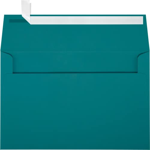 LUXPaper A9 Teal Invitation Envelopes