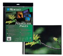 Profolio By Itoya, Art Profolio Polyglass, 10-Pack Multi-Ring Binder Refill Pages - Portrait, 9 X 12 Inches #TOP1