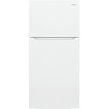 Frigidaire FFTR1835VW 30' Top Freezer Refrigerator with 18.3 cu. ft. Capacity LED Lighting Frost Free Defrost ADA Compliant in White