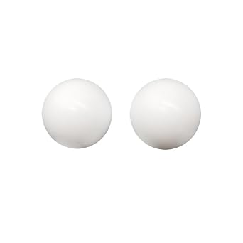 Diameter 3mm - 63mm PTFE Spheres PTFE Ball Diaphragm Pumps Seal Balls Valve Balls White 35mm,1 pcs