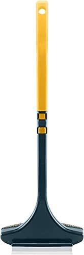 YYYFEI Multifunctional Screen Brush ，2 in 1 Window Cleaner Brush，Extendable Window Cleaning Tool Multifunctional Screen Brush Wet and Dry Glass Cleaning Brush (Green + Yellow)