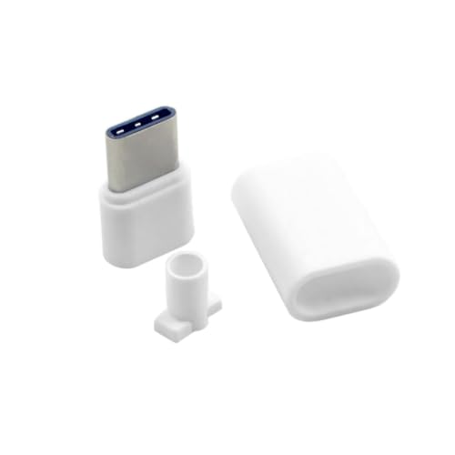 Conector USB C 3.1 Macho 24PIN Reparación blanco miniatura 4