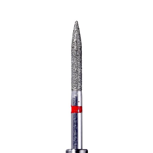 Mydent 863-016F Defend FG Friction Grip Flame Shaped Fine Grit Diamond Burs 10/Pk