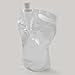 RNXRZANK 2L Water Container Bag Foldable Sturdy Storage Jug for BBQ Camping Hiking