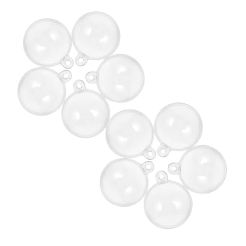 OUNONA 10個 フローティングボールアクセサリー 水槽の装飾 水槽用装飾 浮き飾り フローティングタンクの装飾 バケットフォーム 水族館ボール 魚の水族館のおもちゃ 水族館浮遊装飾 塩ビ