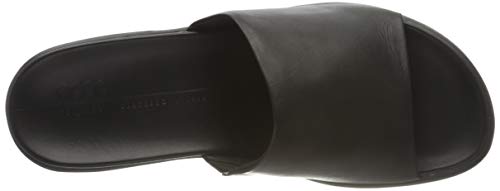 Ecco Women's Flowt Luxery Wedge Slide Sandal, Black, 8-8.5 #TOP4