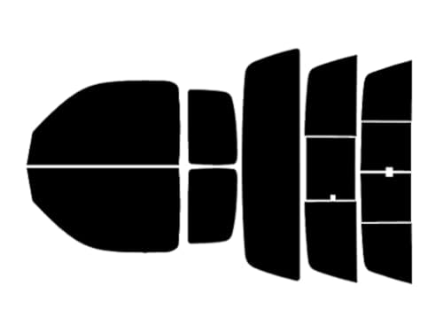 Rvinyl Window Tint Kit Compatible with Toyota Tacoma 1995-2004 (2 Door) - Complete Precut Kit - 5%