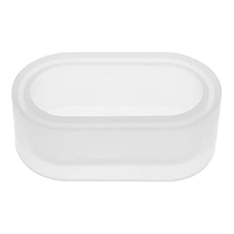 3D Silicone Flower Pot Mould, Candle Soap Storage Box Casting Concrete Moulds DIY Craft Cover