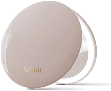 Fancii Mini Taylor Compact Magnifying Mirror with LED Light, 10x/...