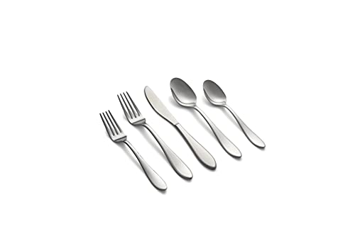 CAMBRIDGE Silversmiths Delia Mirror 20-Piece Flatware...