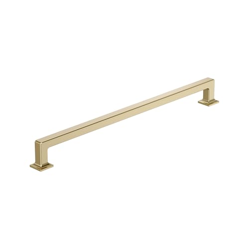 Amerock Lintel 12-5/8 inch (320mm) Center-to-Center Golden Champagne Cabinet Pull, BP37448BBZ