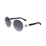Marc Jacobs Women's Marc 497/G/S Oval Sunglasses, Gold/Gray Shaded, 56mm, 17mm