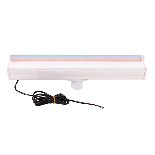 Cascada LED multicolor con canal acrílico transparente para fuentes de estanques modernos 4
