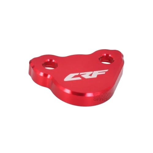 Bouchon de réservoir de liquide de frein avant et arrière rouge pour moto cross Honda CRF 450R