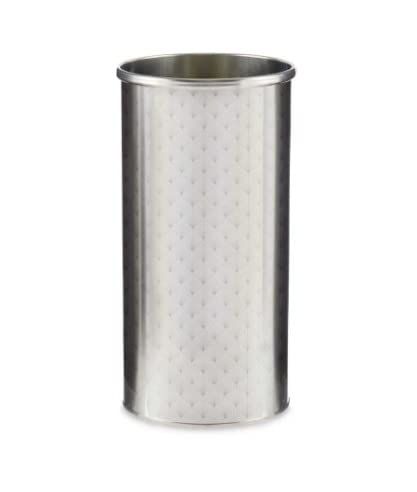 Paragüero Plateado Rombos Metal (22 x 43,8 x 22 cm) Cover