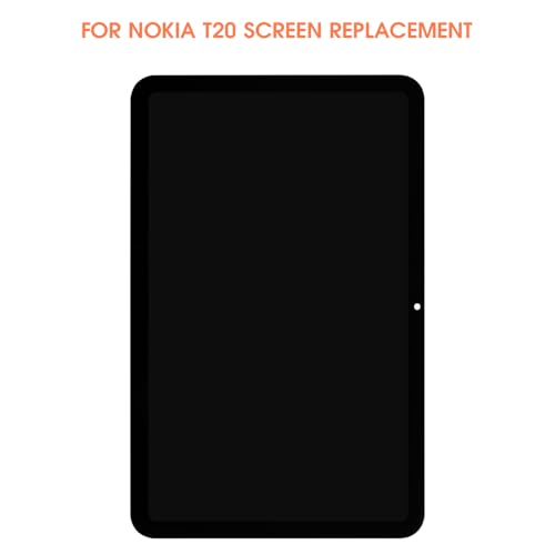 Écran LCD pour Nokia T20 bloc tactile TA-1397 TA-1394 remplacement noir