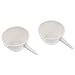2pcs household ceramics tool laboratory evaporating basin round bottom container round lab evaporating round evaporating bowl laboratory evaporating container supplies
