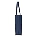 The Tote Pros Heavy Cotton Canvas Tote Bag Jumbo 25L Reusable Grocery Bags(Navy)