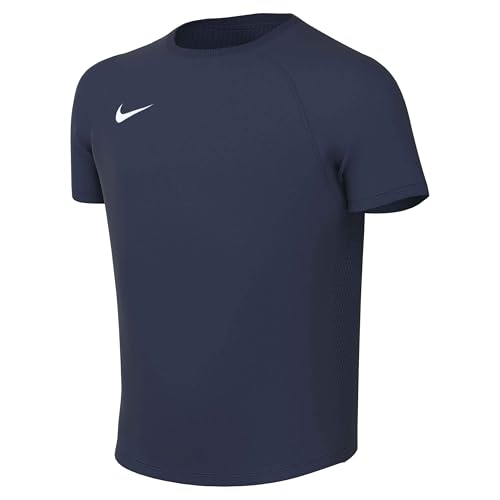 NIKE Dri-Fit Park VIII Maillot De Foot À Manches Courtes pour Ado, Midnight Navy/White, HV8182-410, S