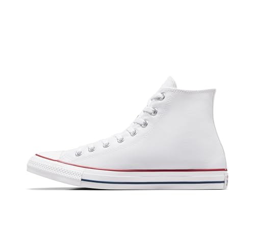 Converse Unisex Adult Chuck Taylor All Star High Top, Optical White, 10 Women/8 Men2