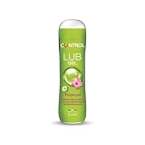 CONTROL Lub Gel Tropical Gel Lubricante a Base de Agua con Aroma a Frutas Tropicales - 75 ml